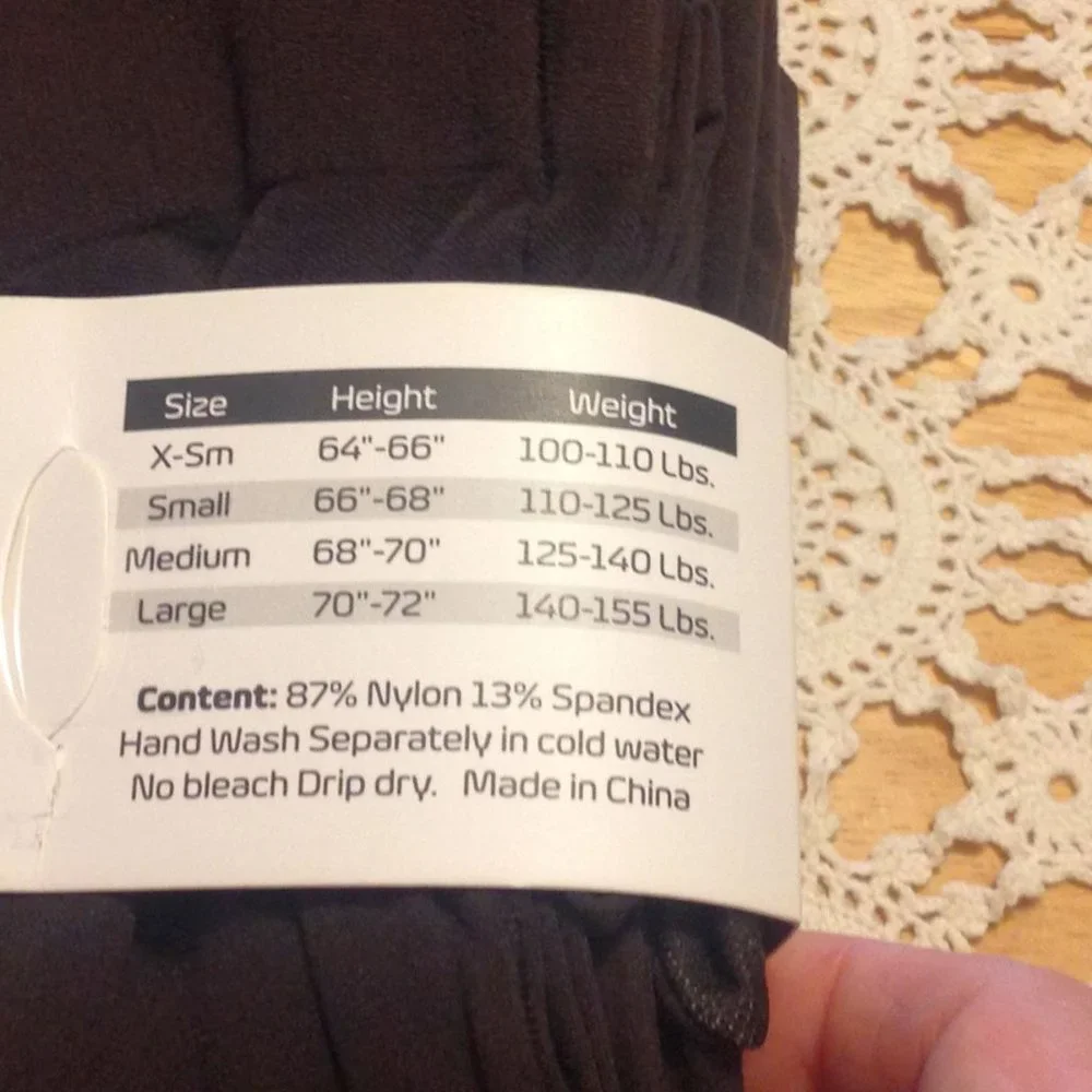 Microfiber tights, Silky Toes, X-SM, two new pair, out of packaging